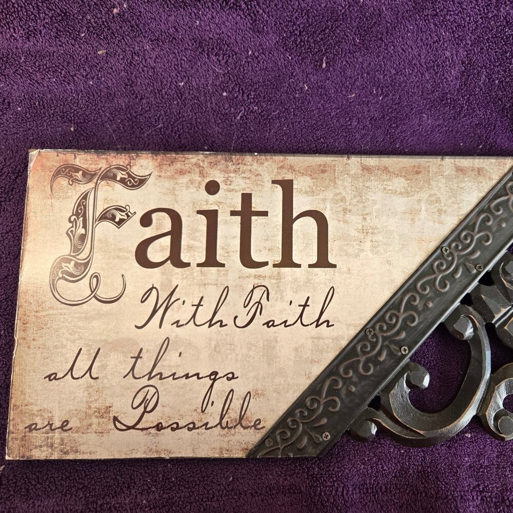Spiritual Decorative Sign